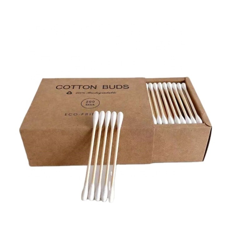 Cotton Buds Manufacturer - Disposable Double Headed Bamboo