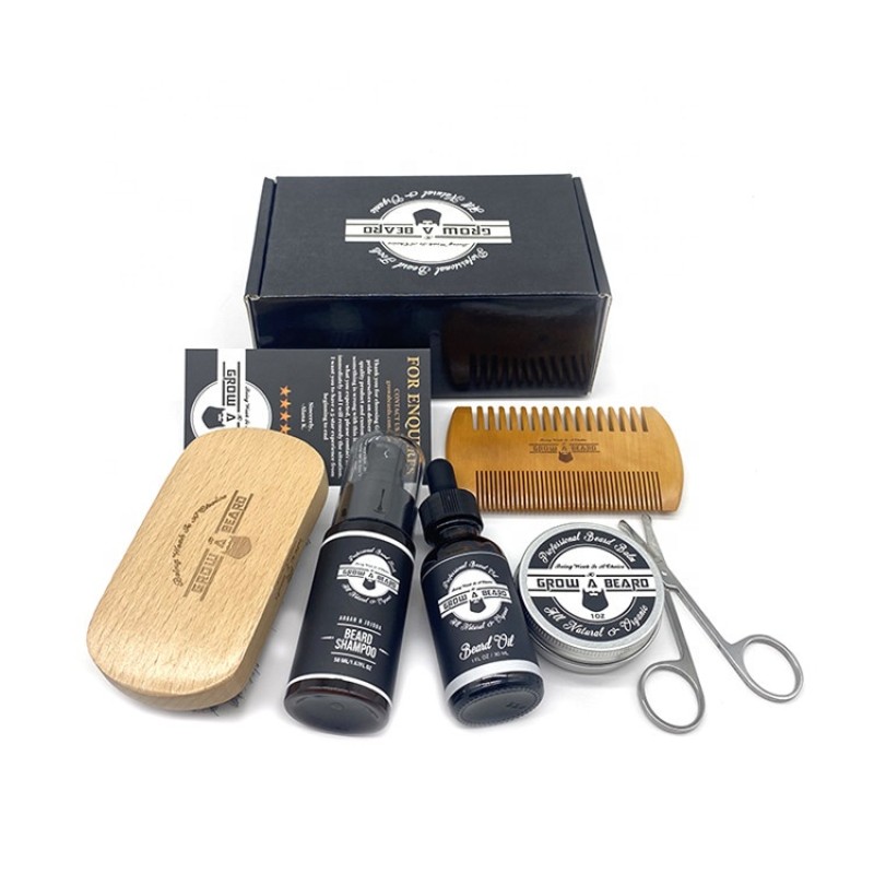 Beard Grooming Kit Manufacturer - OEM Custom Scissors Comb Set
