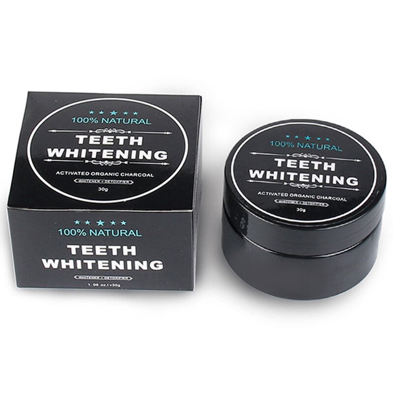 Teeth Whitening Powder - Natural Activated Carbon & Strong Formula