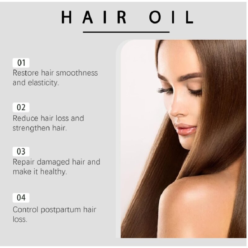 Hair Growth Oil - Custom Logo Herbal & Anti Hair Loss