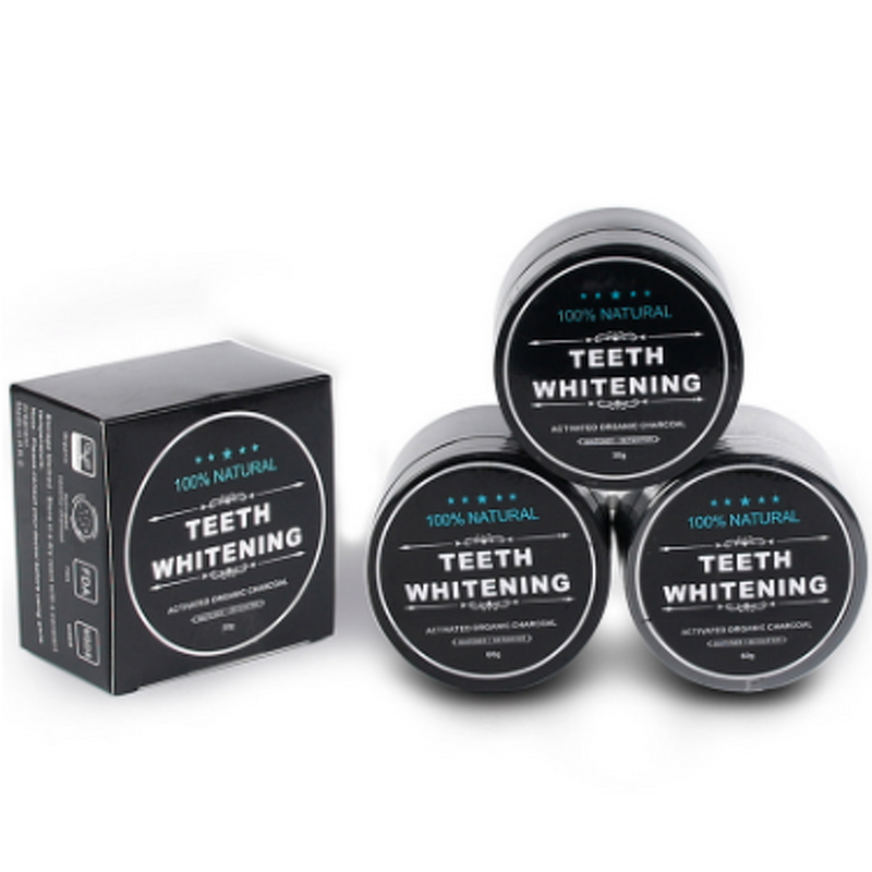 Teeth Whitening Powder - Natural Herbs OEM Private Label & Charcoal