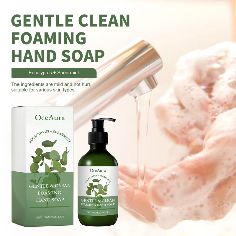 Hand Soap - Custom logo Mint & Gentle Skin Cleansing