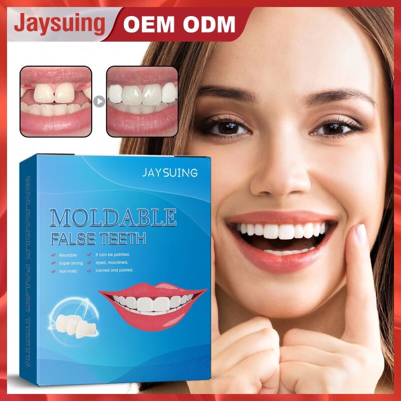 Temporary Repair Teeth Kit - JAYSUING Moldable False Teeth & Glue