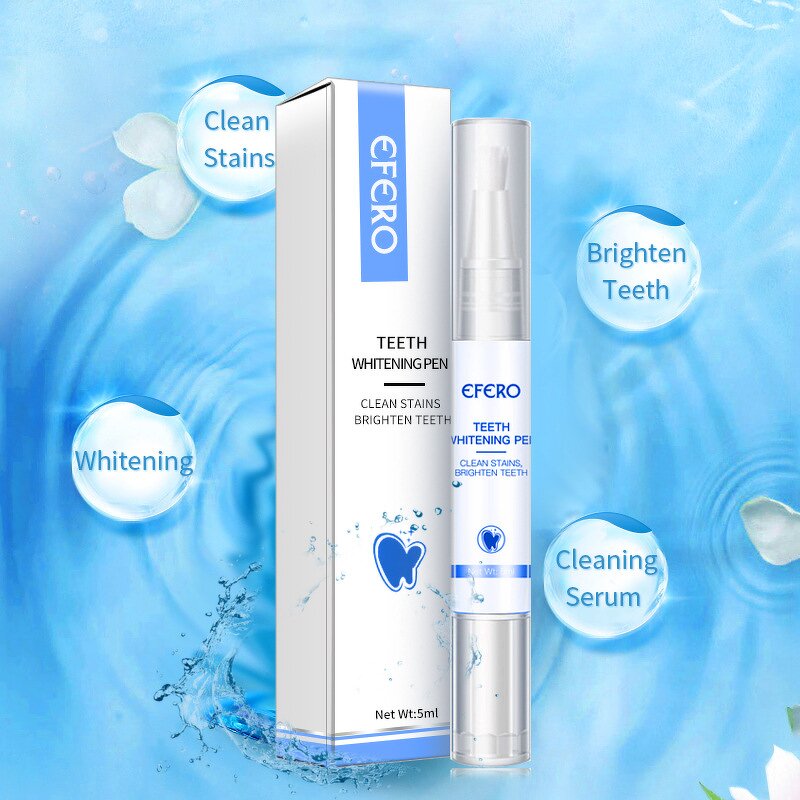 Teeth Whitening Pen - Custom logo EFERO & Peroxide Gel 5ml