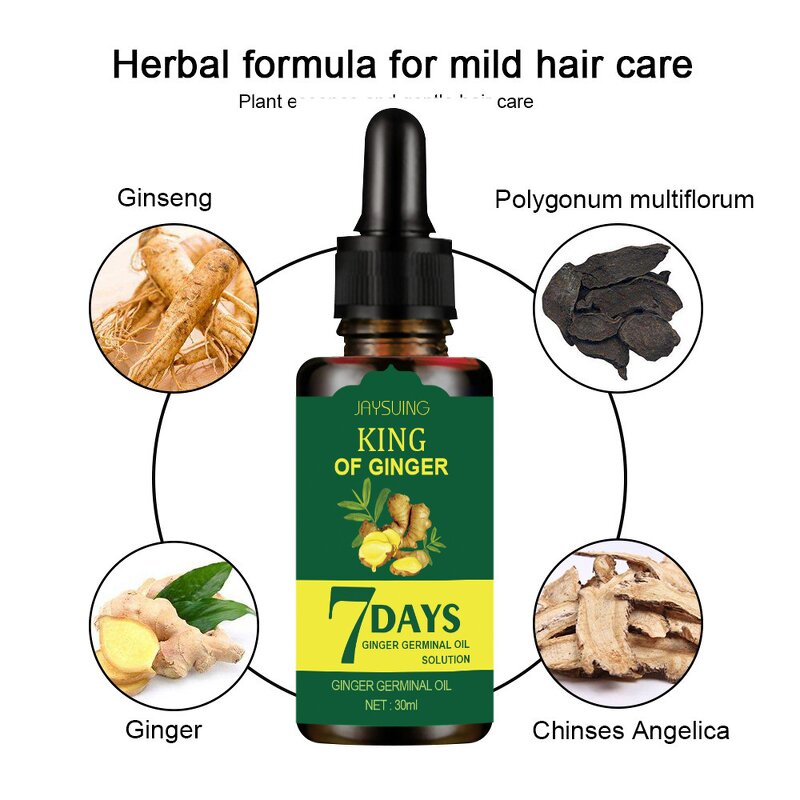 Hair Growth Oil - Private Label & Ginger Anti Hair Loss