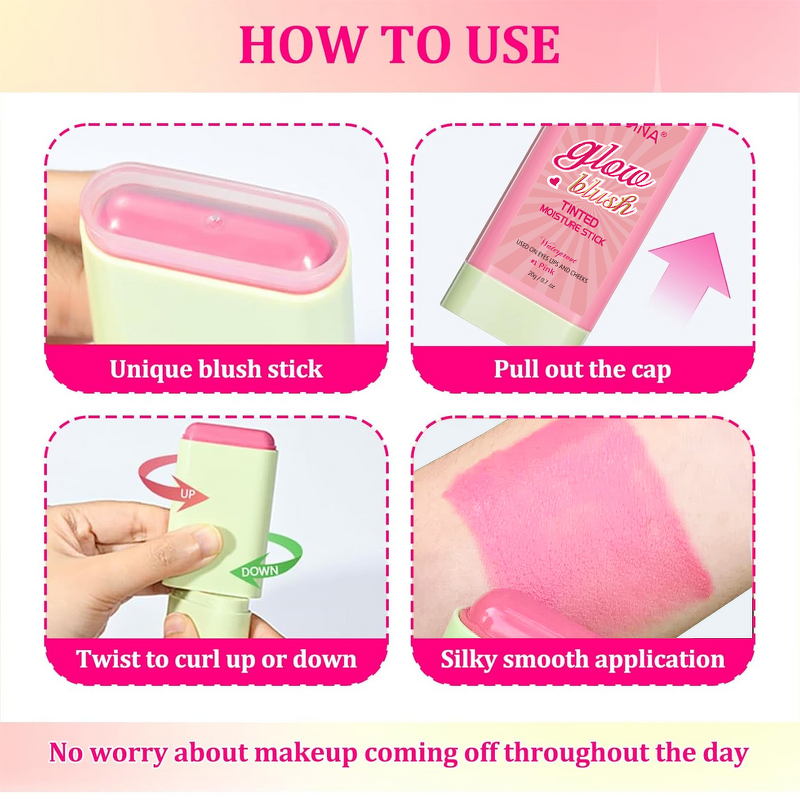 Blush Stick Manufacturer - Professional Face Glow Blusher Vegan High Pigment Long Lasting & Private Label