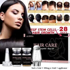EGF Stem Cell Serum Manufacturer - Exo Efficient Peptide Lyophilized Powder Kit for Fast Hair Growth
