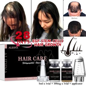 Hair Loss Serum Manufacturer - EGF Stem Cell Peptide for Fast Hair Growth & Private Label