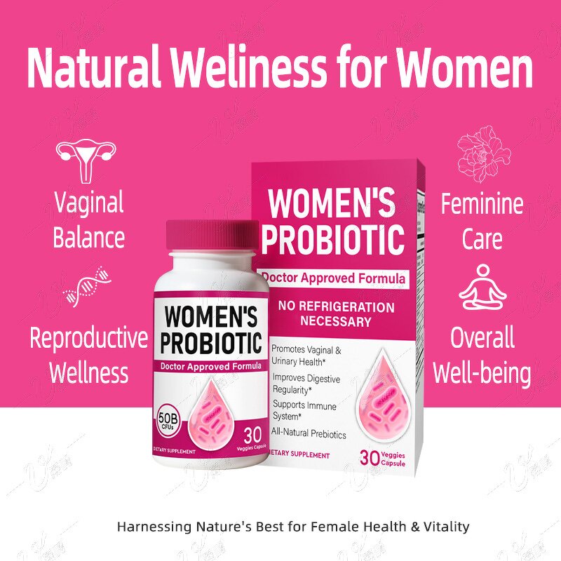 Vaginal Probiotics Manufacturer - Private Label Custom Capsules for Women OEM Bulk
