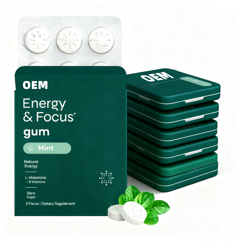 Caffeine Gum Manufacturer - Private Label & OEM ODM Fast-Acting Energy Supplement
Caffeine Chewing Gum Manufacturer - Private Label & OEM ODM Energy Boost Supplement