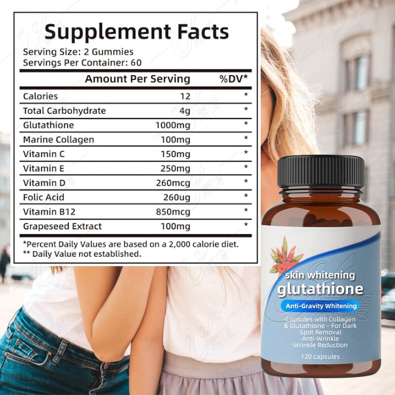 Glutathione Capsules Manufacturer - OEM Whitening and Firming for Skin Beauty