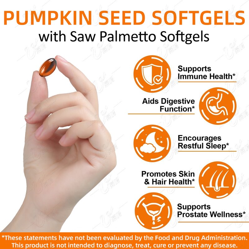 Pumpkin Seed Oil Soft Capsules Manufacturer - High-Quality Encapsulated for Daily Wellness Support