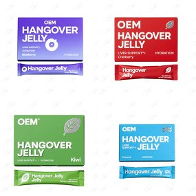 Hangover Relief Jelly Manufacturer - Custom Flavor Herbal Dietary Supplement for Liver Support