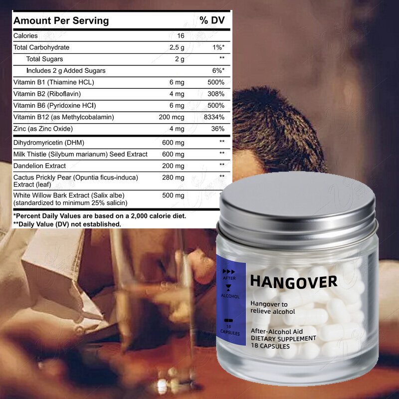 Electrolyte Capsules Manufacturer - OEM ODM Private Label Bulk for Hangover & Liver Support
