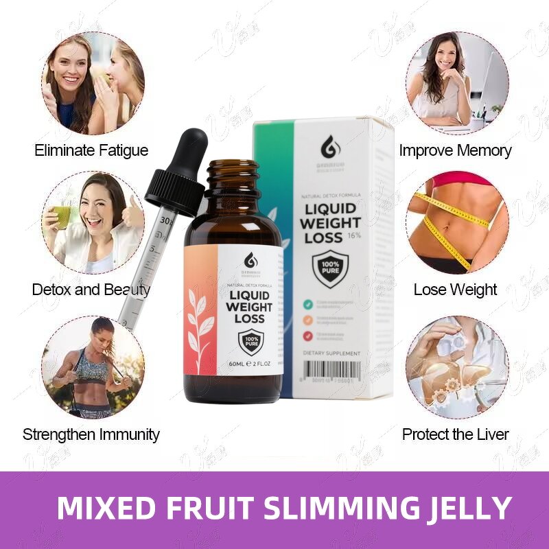 Natural Enzyme Slimming Oral Liquid - Weight Loss Detox Supplement OEM ODM Private Label