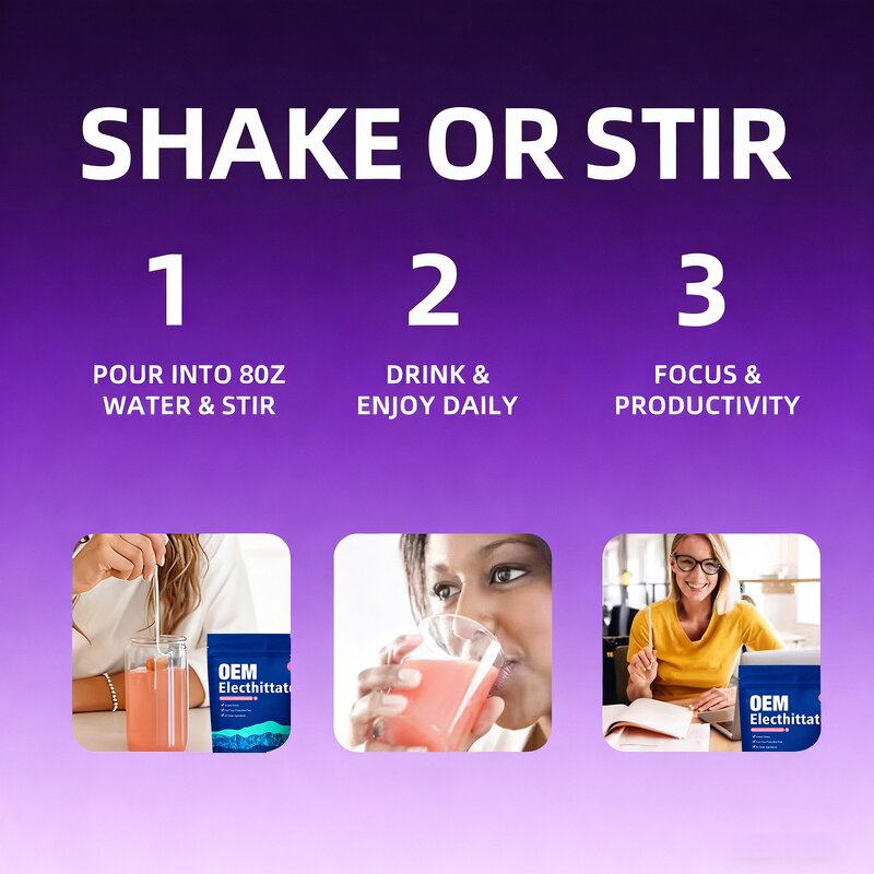 Electrolyte Powder Manufacturer - OEM ODM Private Label Sports Hydration Sachets