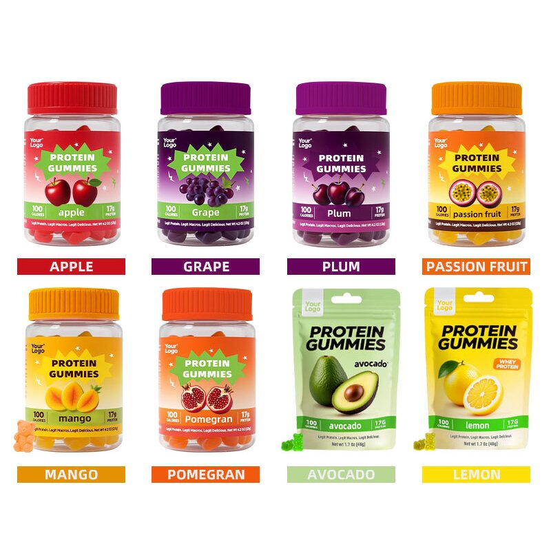 High Protein Gummies Manufacturer - OEM ODM Private Label Sugar Free Fitness Supplement