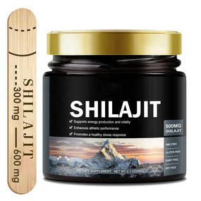 Shilajit Resin Manufacturer - 600mg Natural Organic Himalayan Herbal Supplement