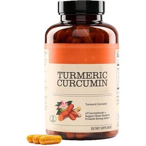Turmeric Capsules Manufacturer - Customized with Black Pepper Extract, 60 Capsules Dietary Supplement