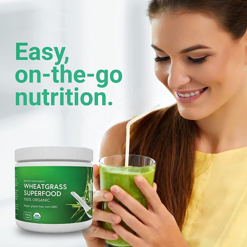 Spirulina Chlorella Powder Manufacturer - Private Label Vegan Superfood Supplement with Probiotics