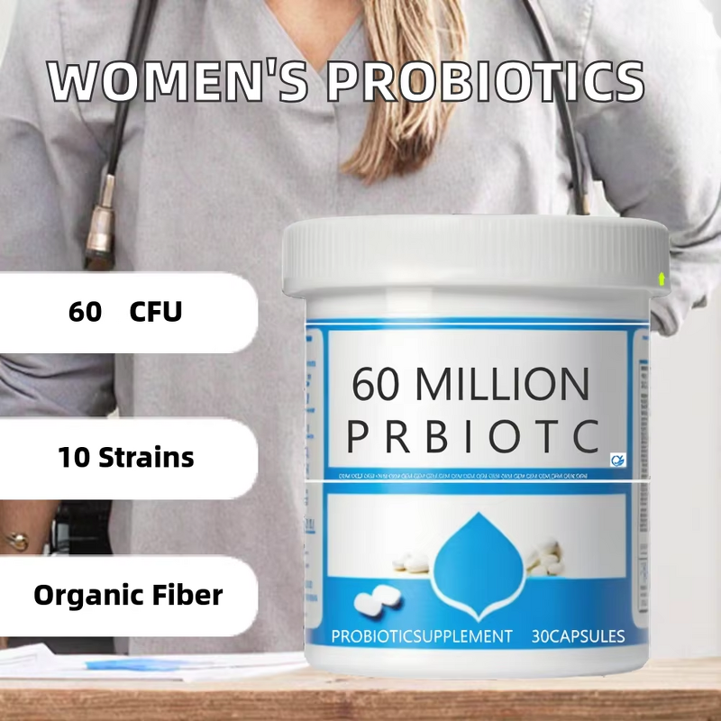 Probiotics & Prebiotics Capsules Manufacturer - 10 Diverse Strains, Non-GMO Herbal Supplements for Women