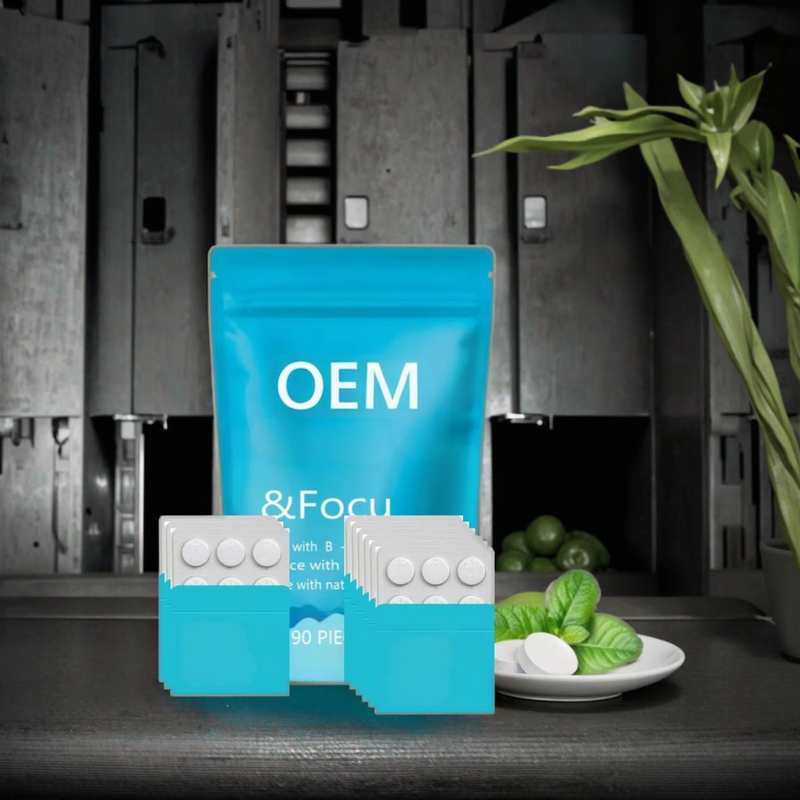 Chewing Gum Manufacturer - Custom Vitamin & Ingredient Formulation, Branded Stock Available