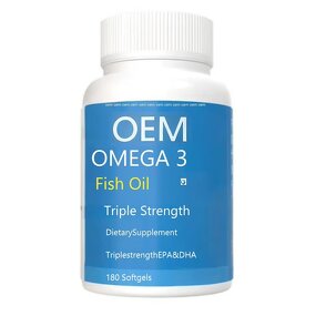 Fish Oil Softgels Manufacturer - Triple Strength DHA Omega 3 with Lemon Flavor