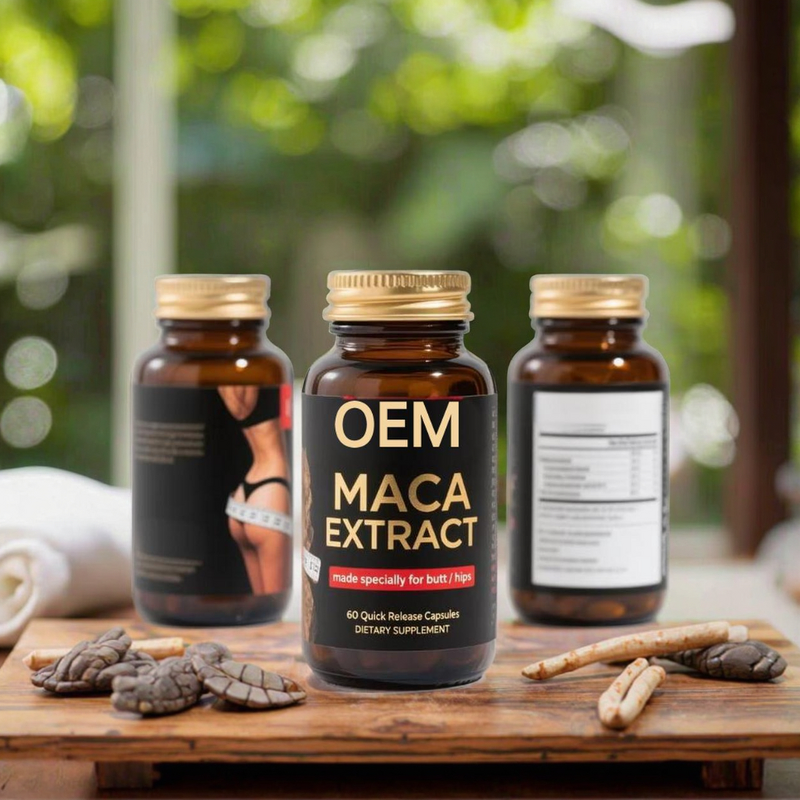 Maca Butt Enlargement Capsules Manufacturer - Pure Herbal Extract Supplements