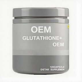 Glutathione Capsules Manufacturer - Concentrated Formula, Non-GMO, 120 Capsules