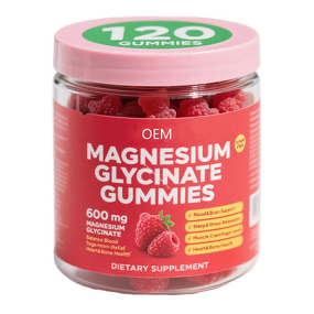 Magnesium Gummies Manufacturer - OEM/ODM Glycine 600mg, Sugar-Free for Adults with L-Threonate