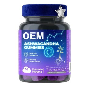 Ashwagandha and Aloe Vera Herbal Extract Gummies Manufacturer - Vitamin-Enriched Supplement