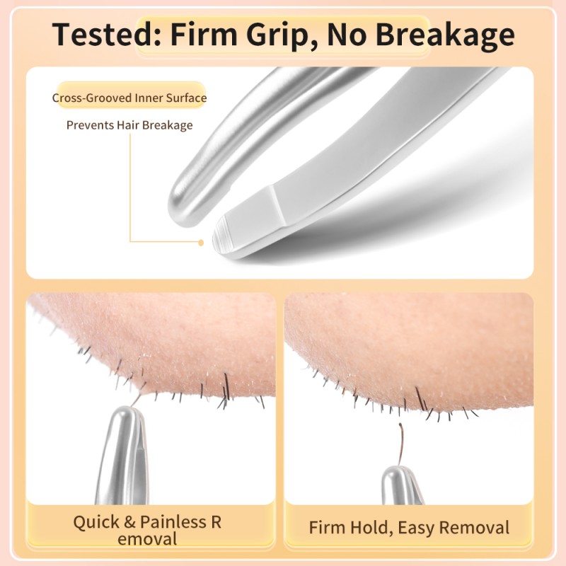 Beard Tweezers Manufacturer - High Quality Round Tip Professional