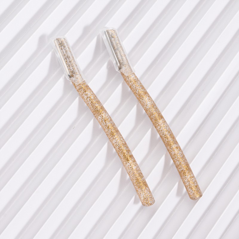 Eyebrow Trimmer Factory - New Trending Glitter Handle Dermaplane