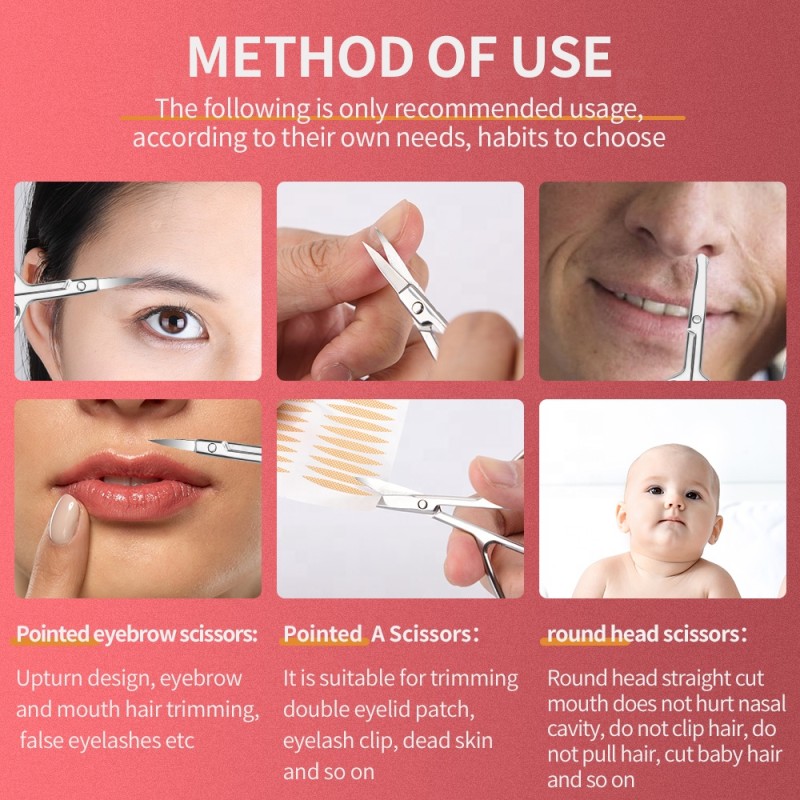 Makeup Scissors Factory - Shell Shape Nose Hair Eyebrow