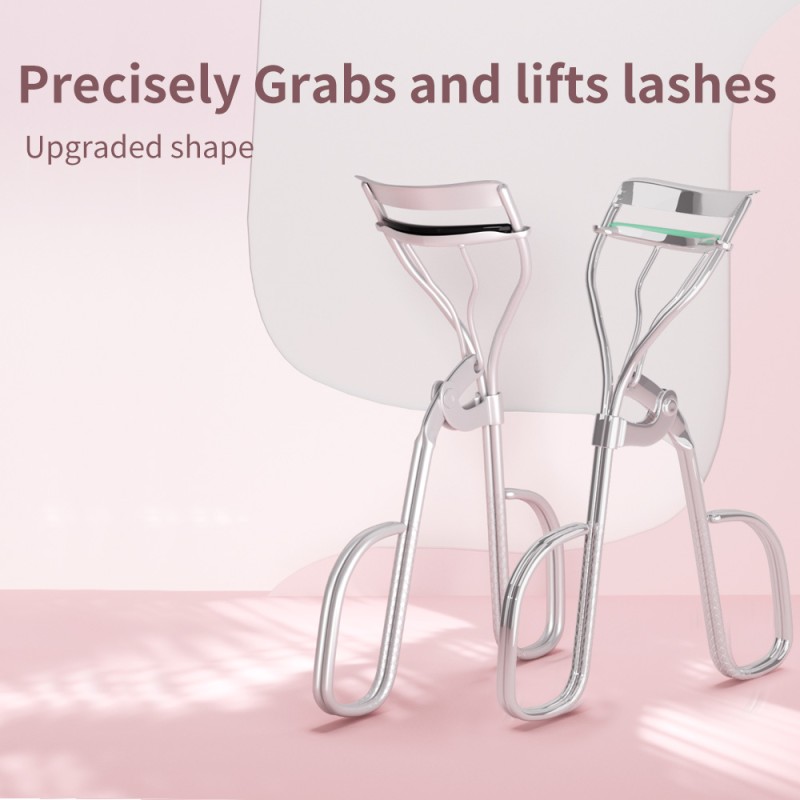 Eyelash Curler Manufacturer - Matte Silver Private Label Instant