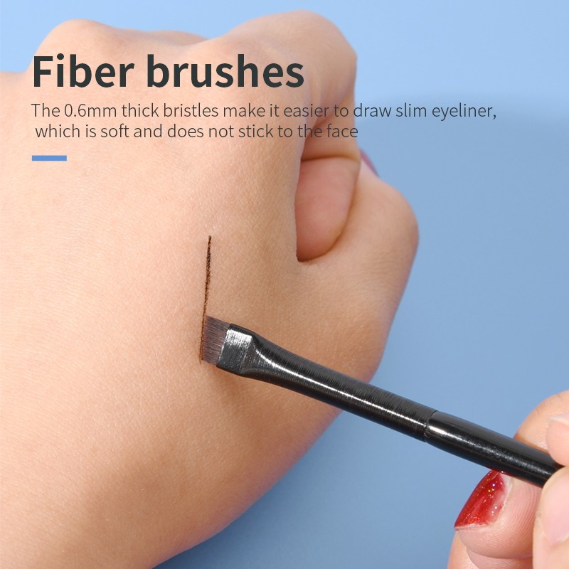 Eyebrow Brush Factory - Fast Shipment 2pcs Slanted Big Small