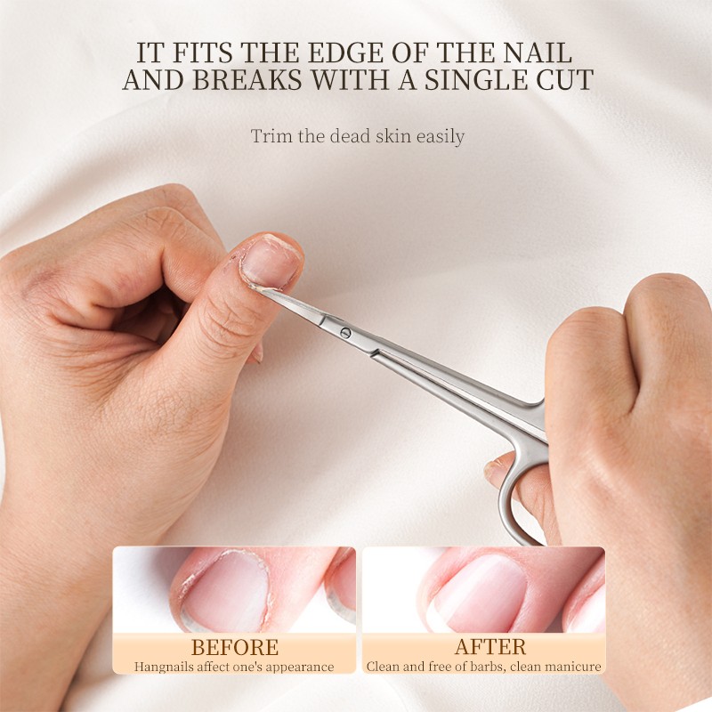 Cuticle Scissors Manufacturer - Stainless Steel Sharp Tip Straight