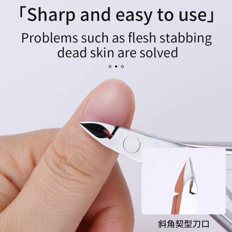 Cuticle Nipper Supplier - Customize Silver Color Stainless Steel