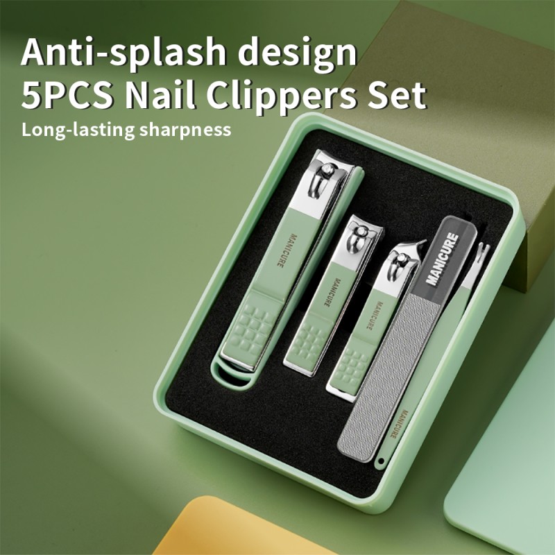 Nail Clipper Kit Manufacturer - Portable 5pcs Women Gift Set