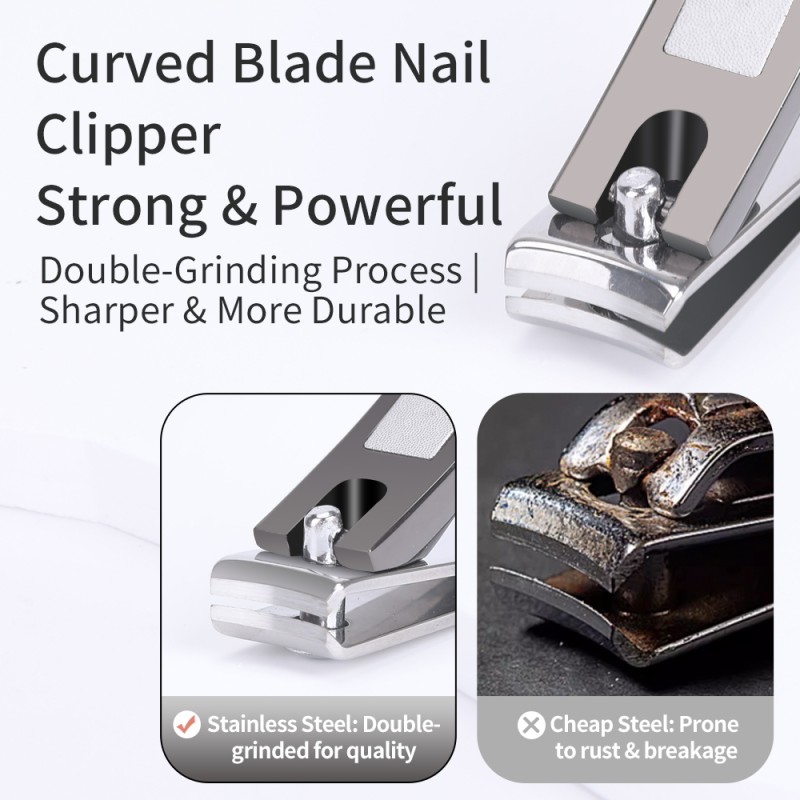 Manicure Set Factory - 8-Piece Customizable Logo Box Packing