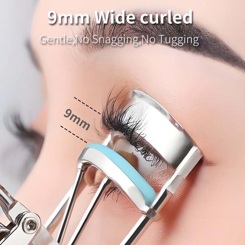 Eyelash Curler Supplier - Round Handle Stainless Steel Non Electric