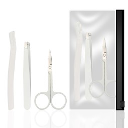 Eyebrow Grooming Kit Factory - 2024 New Style 3pcs Makeup White