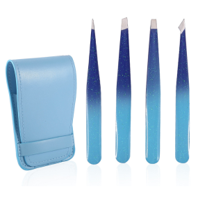 Eyelash Tweezers Factory - Custom 3pcs 4pcs 5pcs Black Set