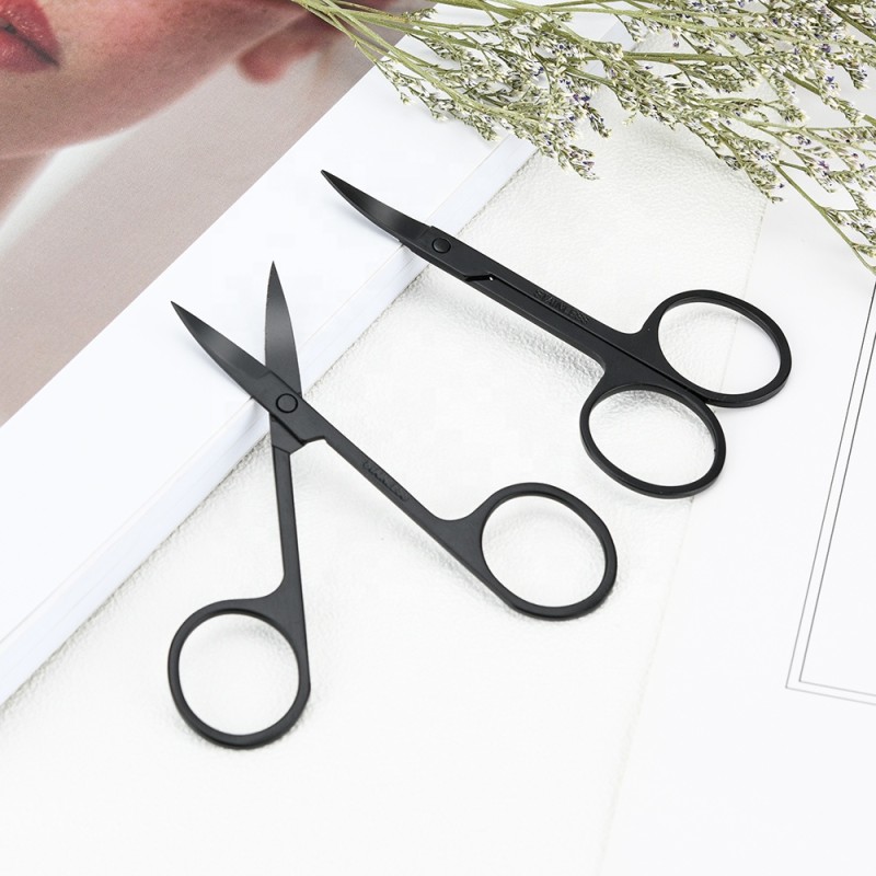 Eyebrow Scissors Manufacturer - Rose Gold Colorful Titanium