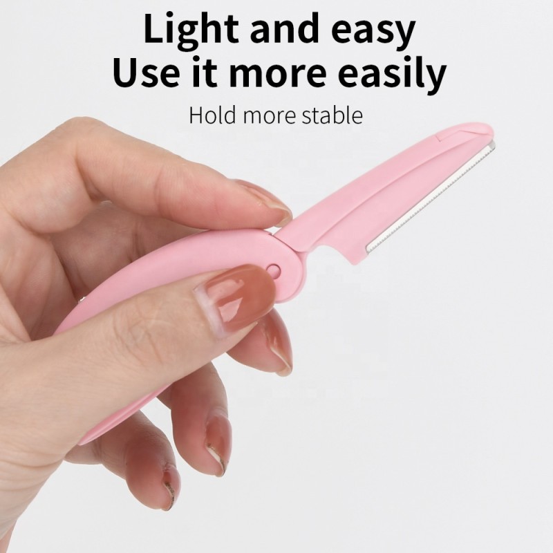 Facial Razor Manufacturer - 2025 New Arrival Mini Folding Portable