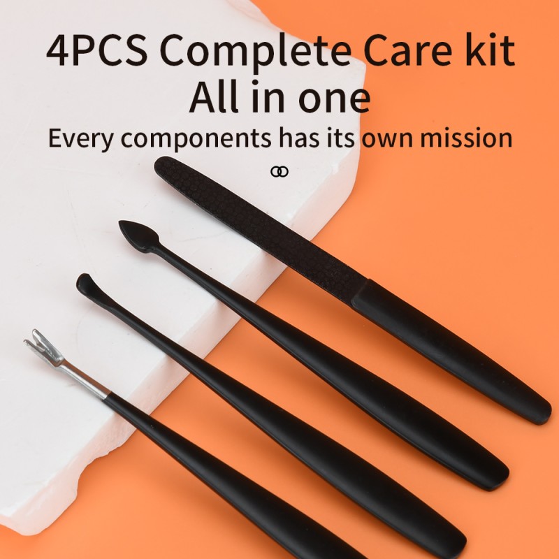 Pedicure Kit Factory - High Quality Black Coating Cleaner Set
