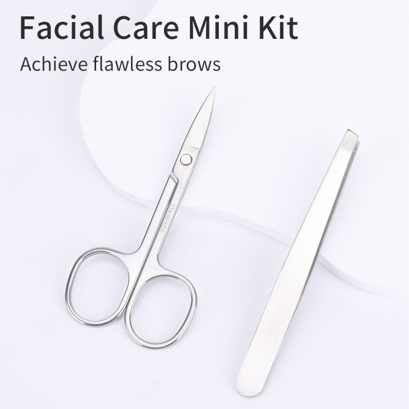 Nail Clipper Kit Factory - 9pcs Stainless Steel Classic Brown