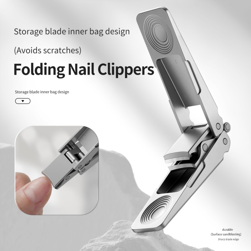 Nail Clipper Supplier - Ultra-Thin Stainless Steel Splash Proof