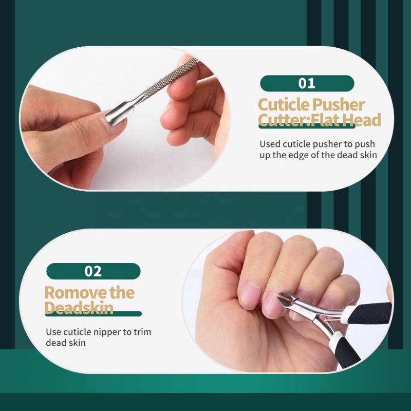 Cuticle Pusher Supplier - Different Professional Straight Edge