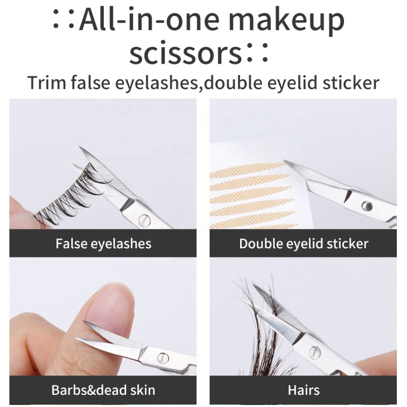Eyelash Scissors Factory - Customized New Styles Curved Trimmer